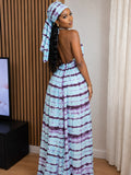 Robe à dos nu