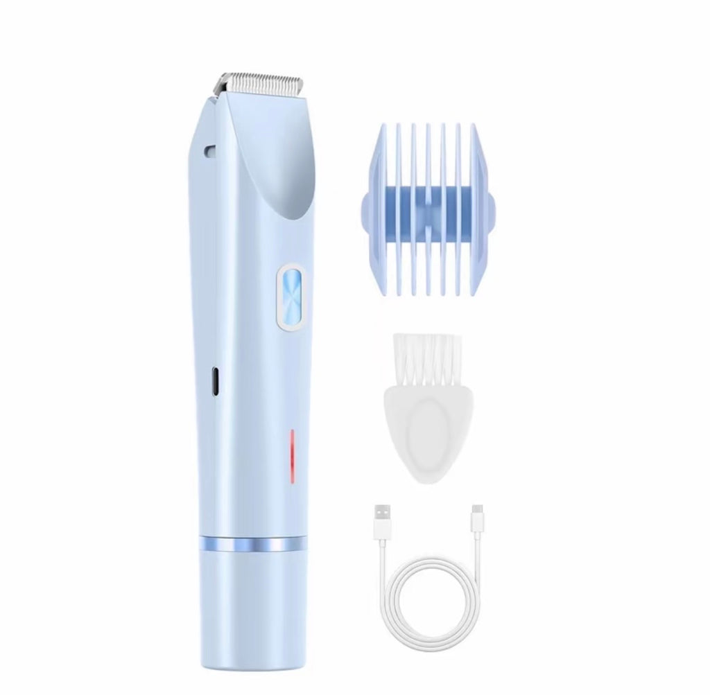 Rasoir électrique 2 en 1 à double tête pour femme .