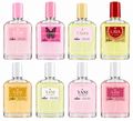 Prady lot de 8 à 100 pièces 75 ml eau de toilette