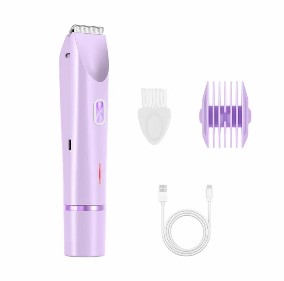 Rasoir électrique 2 en 1 à double tête pour femme .