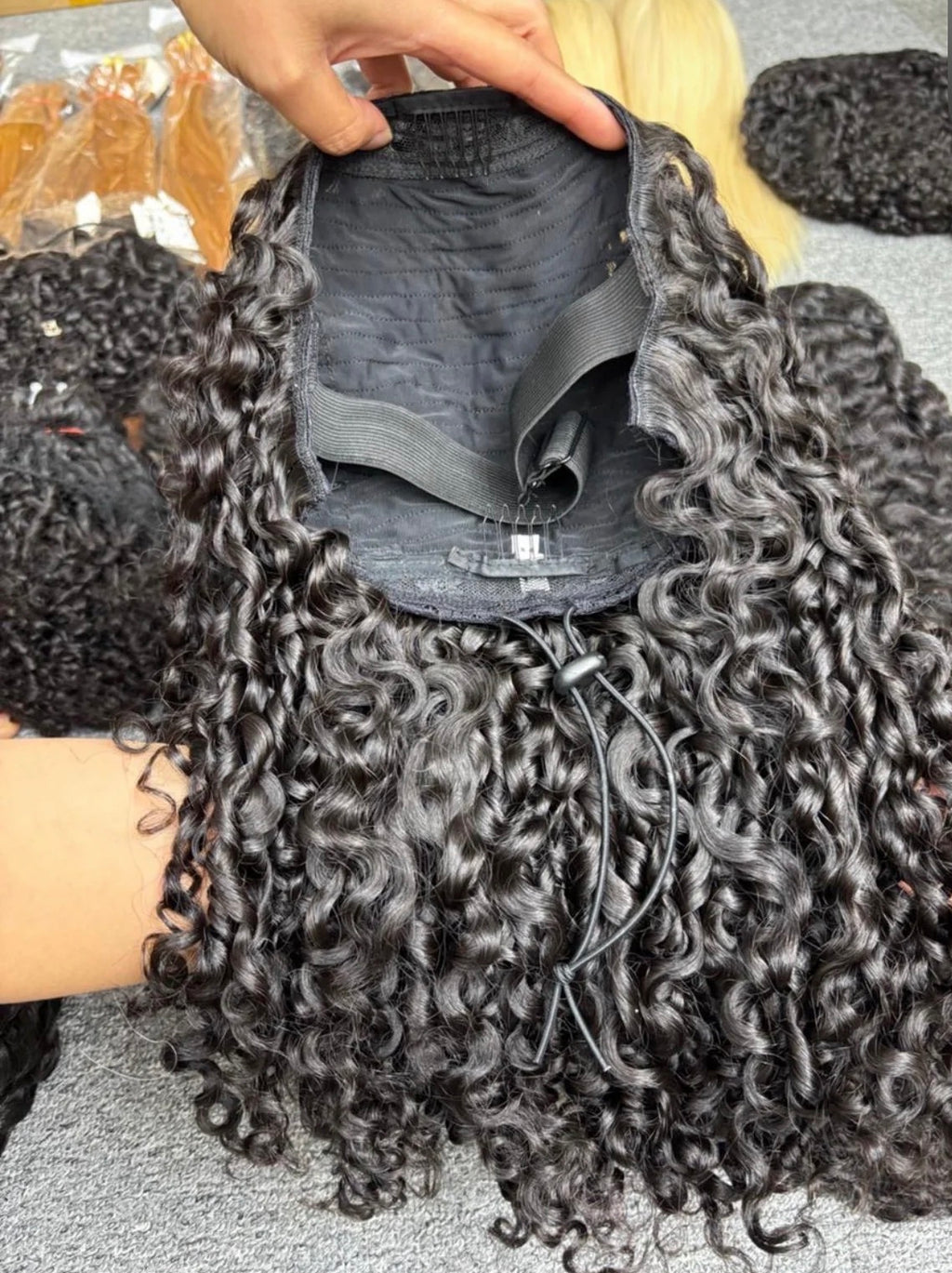 Fairy curls Half wig burmess