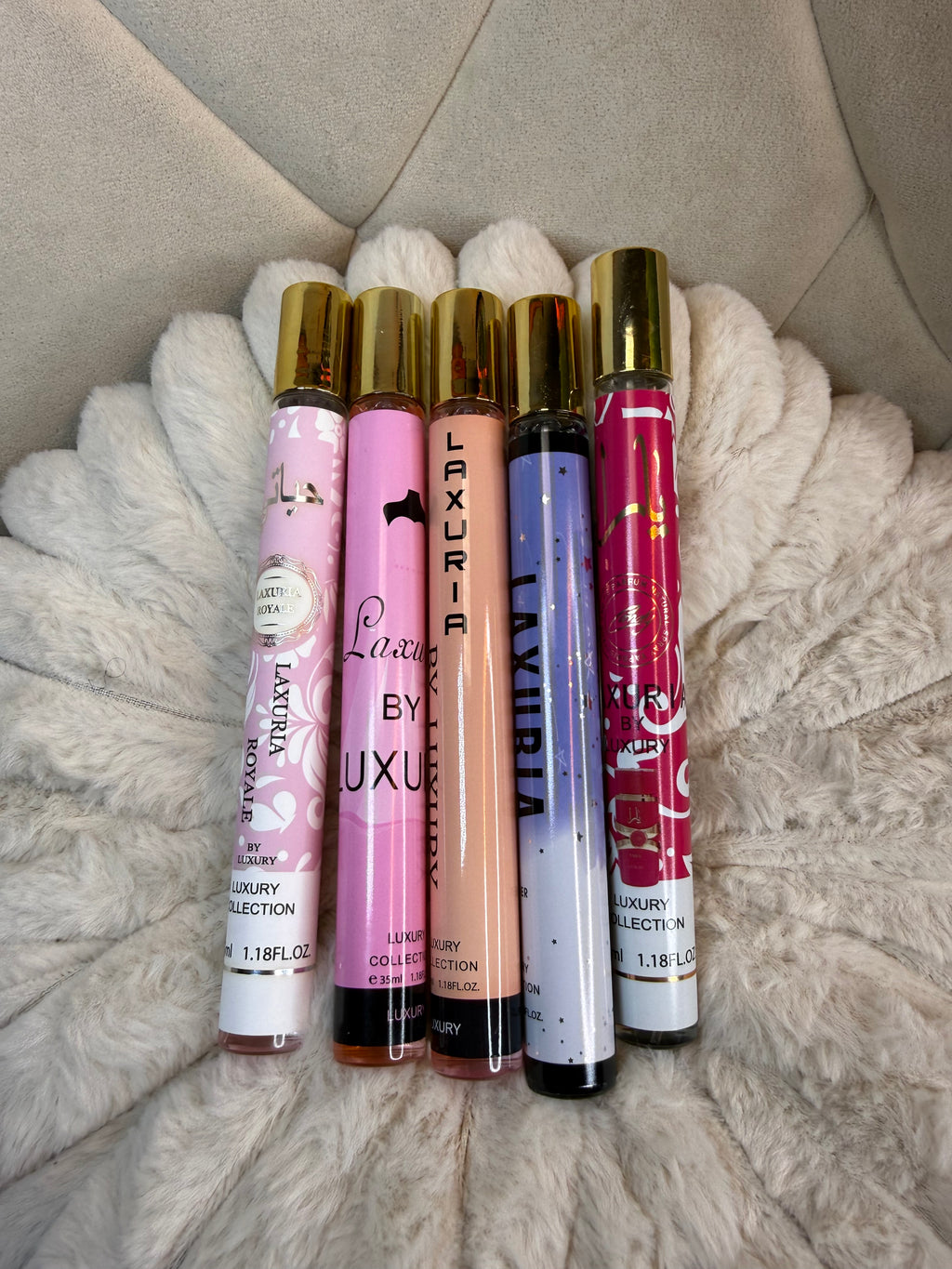 Lot de 5 parfums luxuria