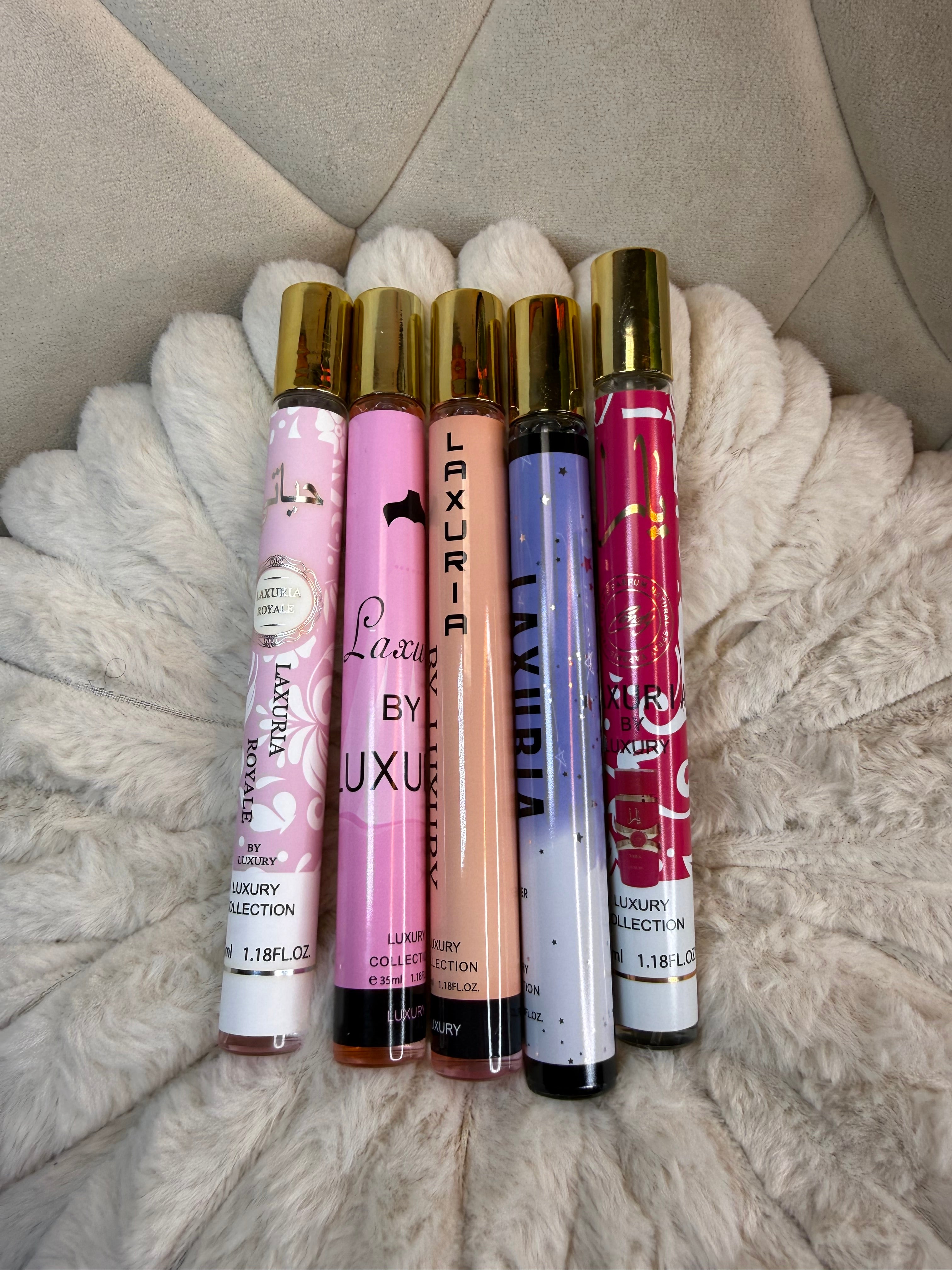 Lot de 5 parfums luxuria