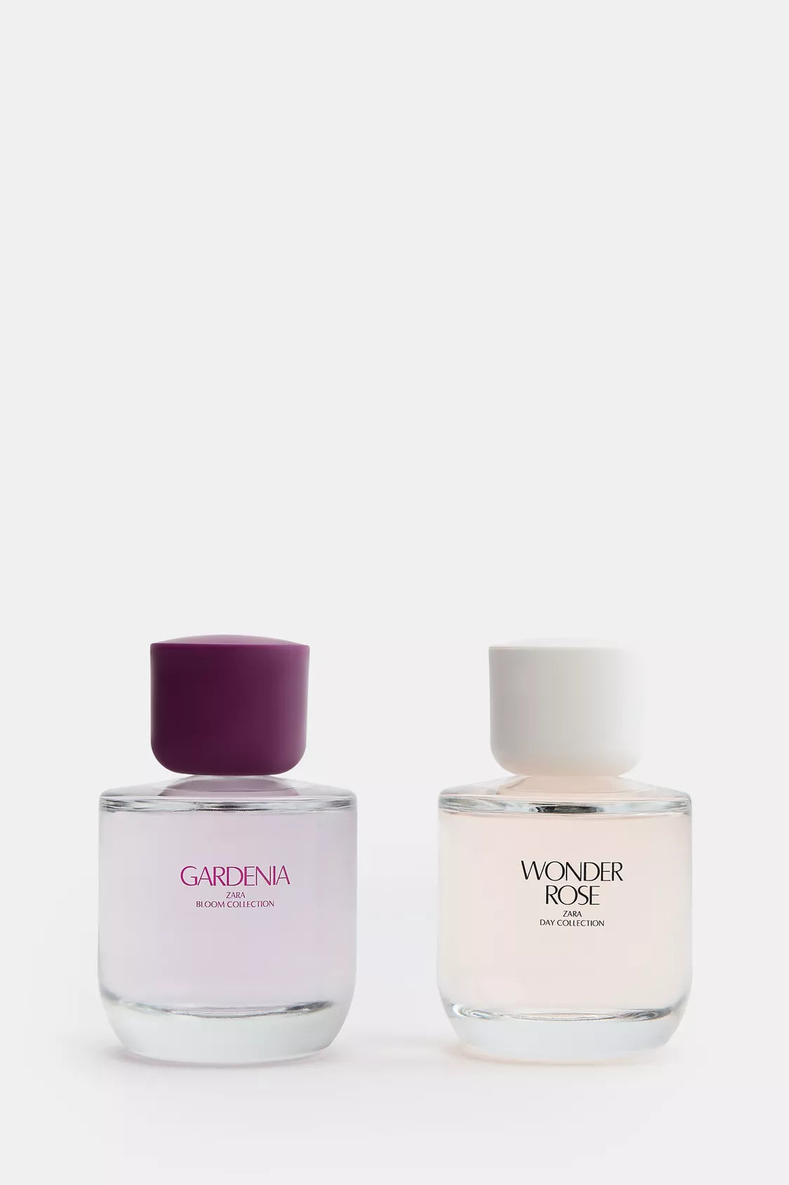 Duo Wonder rose and gardenia parfums Zara
