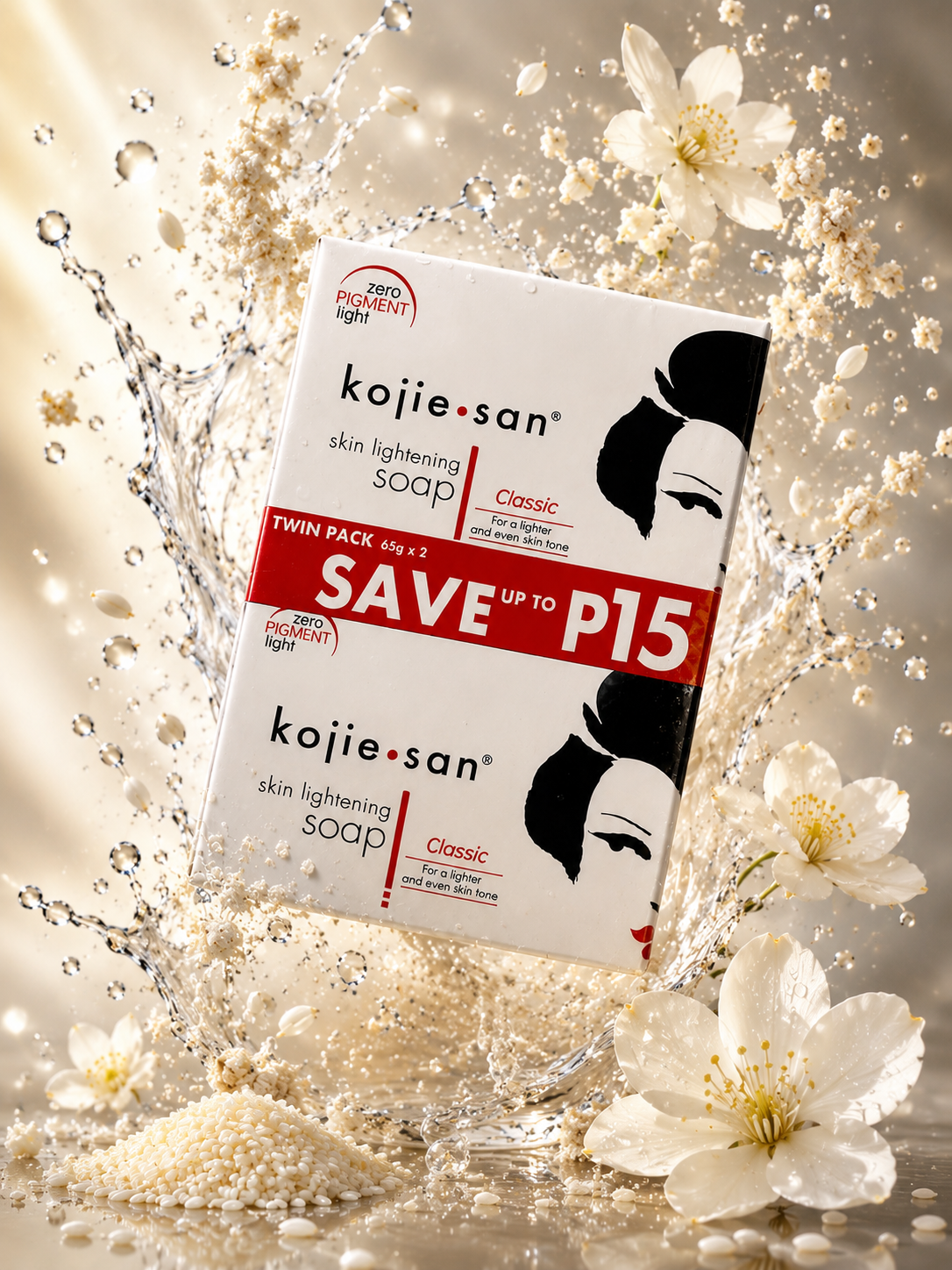 Savon kojie San lot de 2