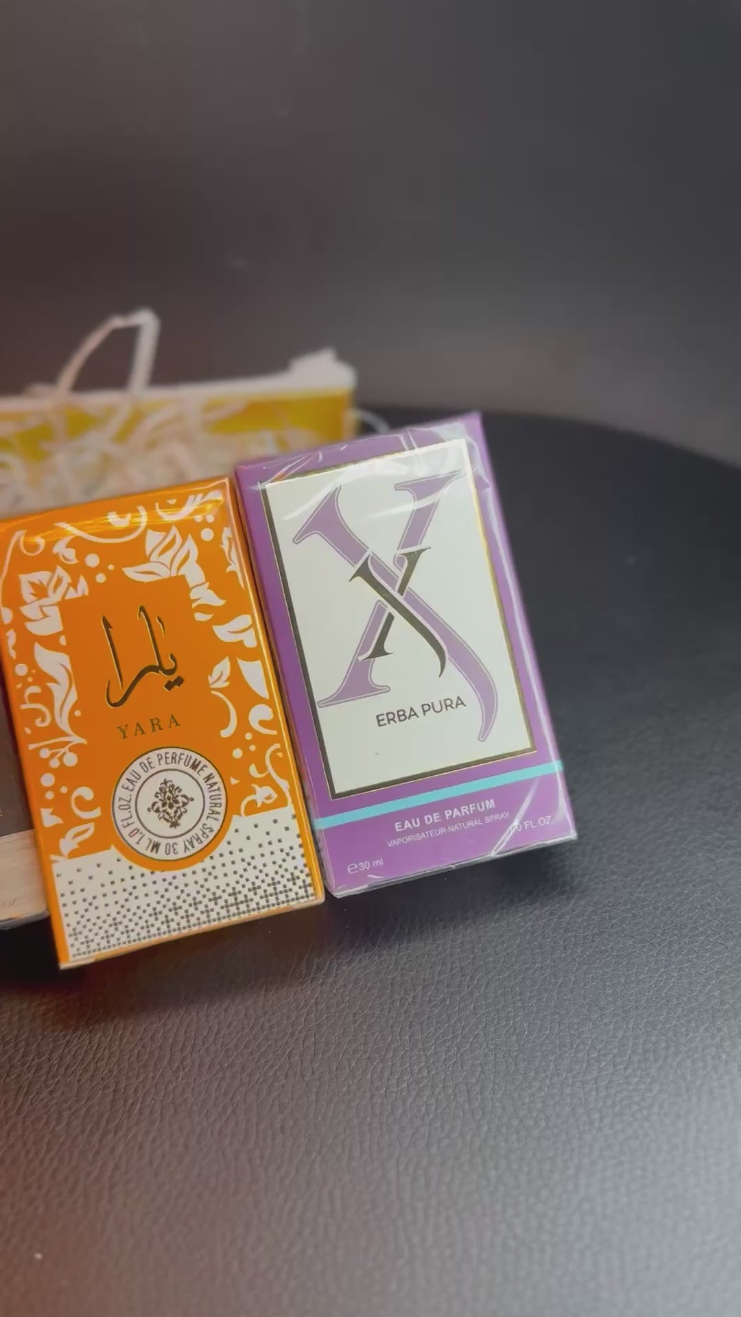 Lot de 3 minis parfums