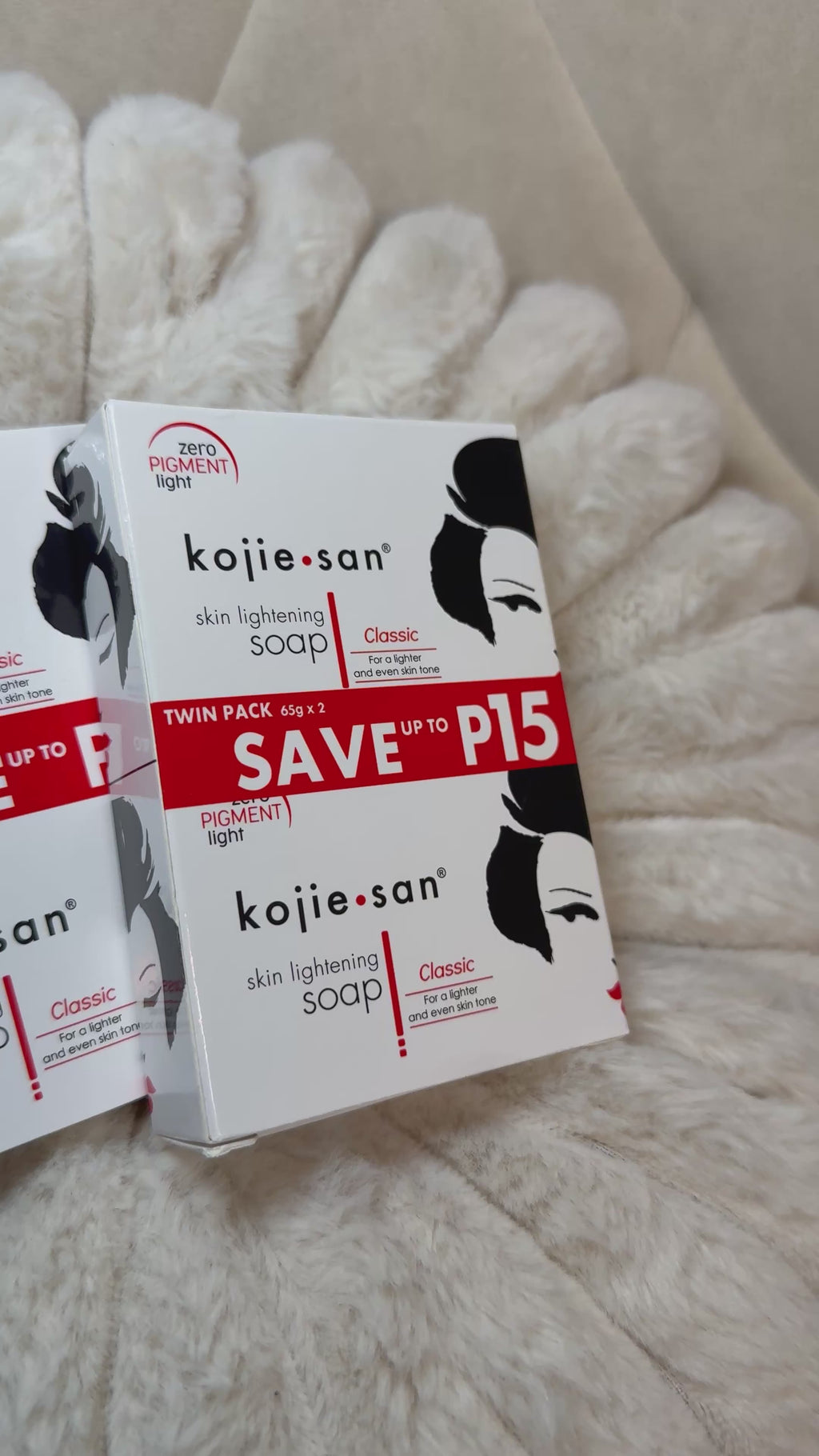 Savon kojie San lot de 2
